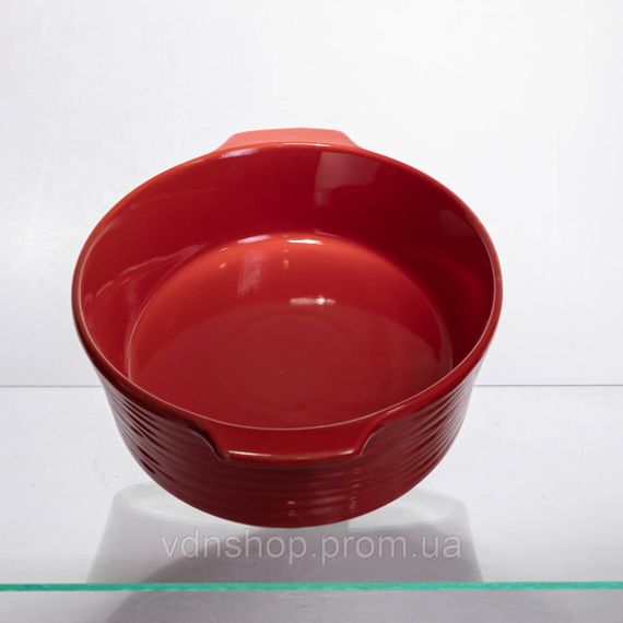 Форма для запікання овальна 36×22.5×7 (см) форма для духовки 2 літри Червоний S1289 | Зображення 1