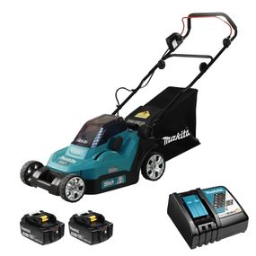 Газонокосарка акумуляторна Makita DLM382 BEO2 (38 см, 20-75 мм, 40 л, LXT)