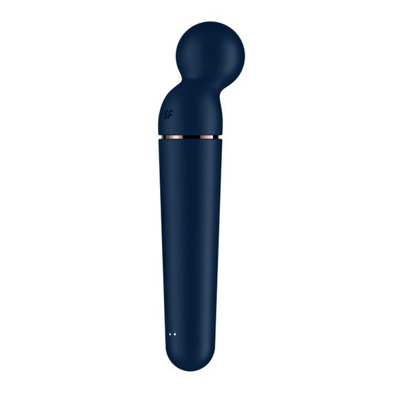 Вібромасажер Satisfyer Planet Wand-er Blue/Rosegold, дуже потужний, бездротовий Sex Aura | Зображення 3
