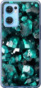 Чехол на Oppo Reno7 5G Кристаллы 2 "3674u-2669-17620"