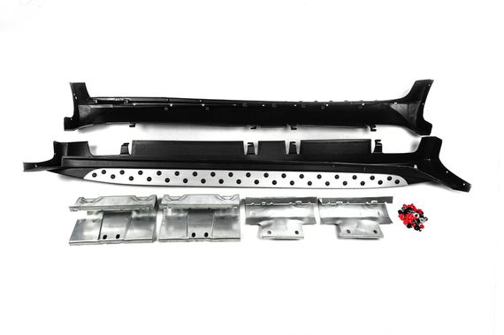 Бокові пороги Niken BMW-style (2 шт., Алюм.) для Kia Sportage 2010-2015 рр | Зображення 7