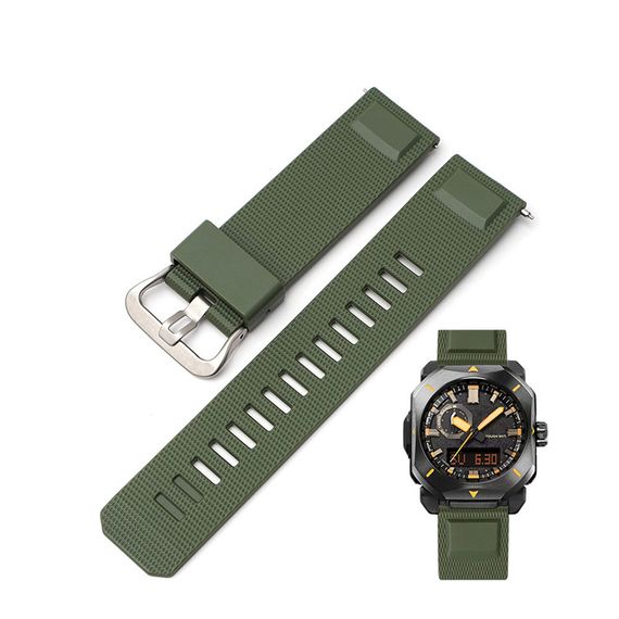 Ремінець для Casio Pro Trek PRW-6900Y Army Green SI | Зображення 1