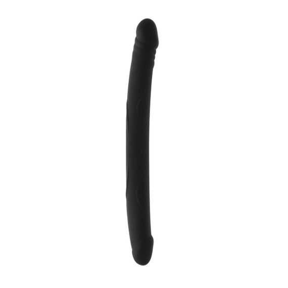 Фалоімітатор двосторонній Dorcel Real Double Do Black, діаметр 4 см, довжина 42 см Sex Aura | Зображення 1