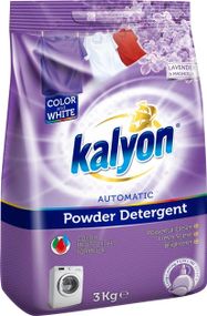 Порошок для прання кольорових та білих речей Kalyon Lavender & Magnolia 8680731426571 3 кг