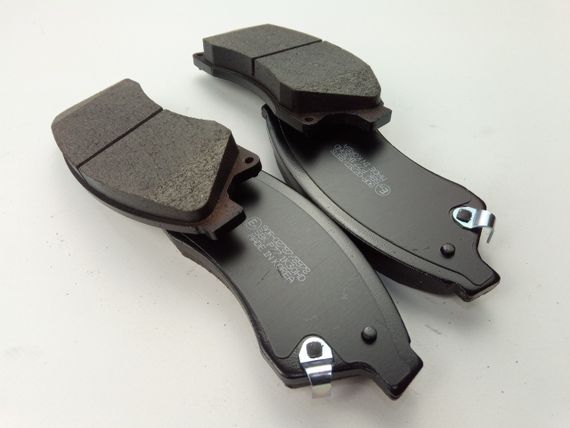 Колодки передні гальмівні Aveo T300 15", Hi-Q (SP1362) (13301207) | Зображення 2