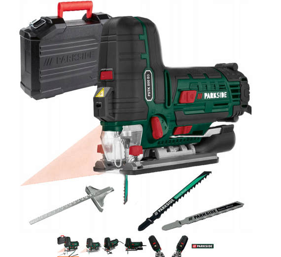 Лобзик мережевий маятниковий Parkside PSTK 800 D3, 800 Вт (Німеччина) | Зображення 1