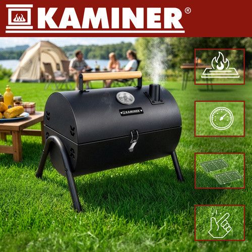 Садовий туристичний мангал Kaminer 27322 38х30х40см | Зображення 2
