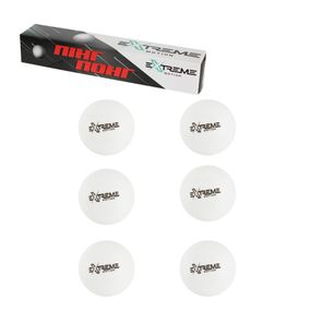 М'ячі для настільного тенісу TT24183(White) 40 мм, 6 шт