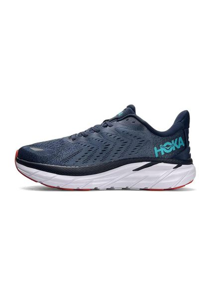 Мужские кроссовки HOKA Clifton 8 Navy White Динаміка твого стилю весна / літо / осінь A4149 44 | Зображення 1