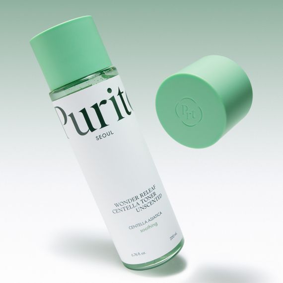 Заспокійливий тонер з центеллою без ефірних олій Purito Seoul Wonder Releaf Centella Toner Unscented (200 ml) | Зображення 3