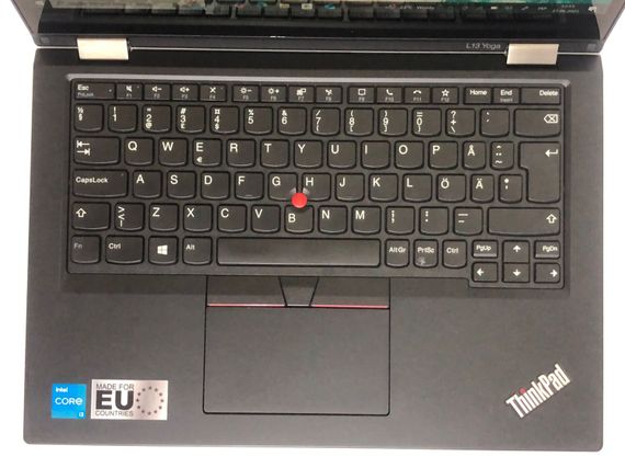 Ультрабук-трансформер Б-клас Lenovo Thinkpad L13 Yoga Gen 2 / 13.3" (1920x1200) IPS Touch / Intel Core i3-1115G4 (2 (4) ядра по 3.0 - 4.1 GHz) / 8 GB DDR4 / 256 GB SSD / Intel UHD Graphics / WebCam / Win 10 Pro б/в | Зображення 7