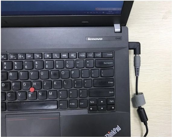 Адаптер питания 90 градусов угловой для Lenovo DC 7.9*5.4 мм 5.5 мм DC Jack в зарядное устройство | Зображення 3