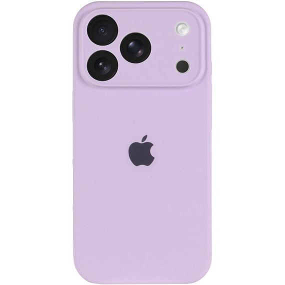 Чохол Silicone Case Full Camera Protective (AA) для Apple iPhone 17 Pro Max (6.9") Бузковий / Lilac | Зображення 1