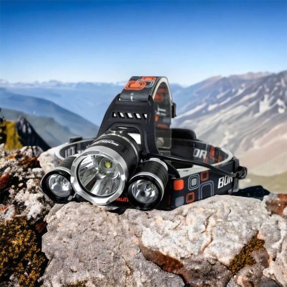 Світлодіодний ліхтар Police 5808-T6 / Ліхтарі налобні / Налобний ліхтарик з BU-906 usb зарядкою