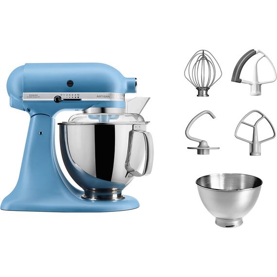 Миксер планетарный KitchenAid 5KSM175PS 300 Вт 4,8 л,  синий бархат | Зображення 2