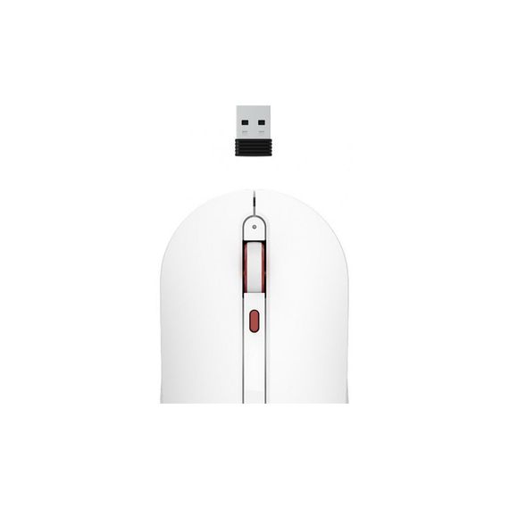 Мишка Xiaomi Miiiw Mute Wireless White (MWMM01 White) | Зображення 2