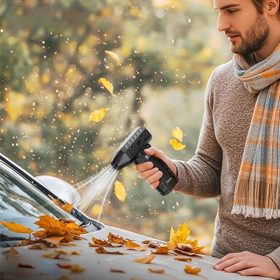 Портативний турбовентилятор Hoco HX67 Force fan Black | Зображення 7