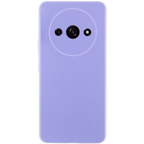 Чохол Silicone Cover Lakshmi Full Camera (AAA) для Xiaomi Redmi A3 Бузковий / Dasheen