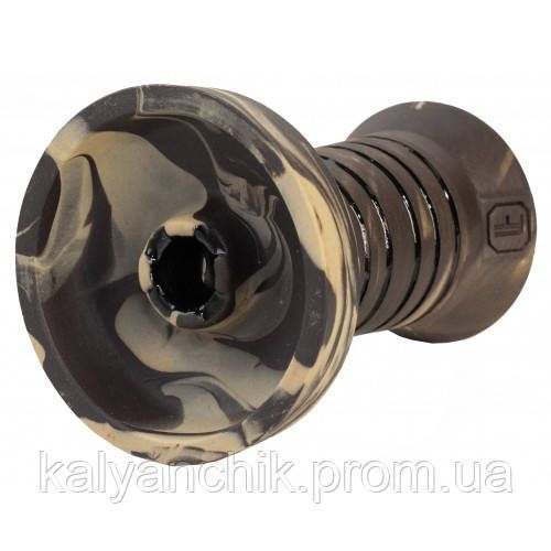 Чаша для кальяну Lavart Caldera Glaze Graphite | Зображення 1