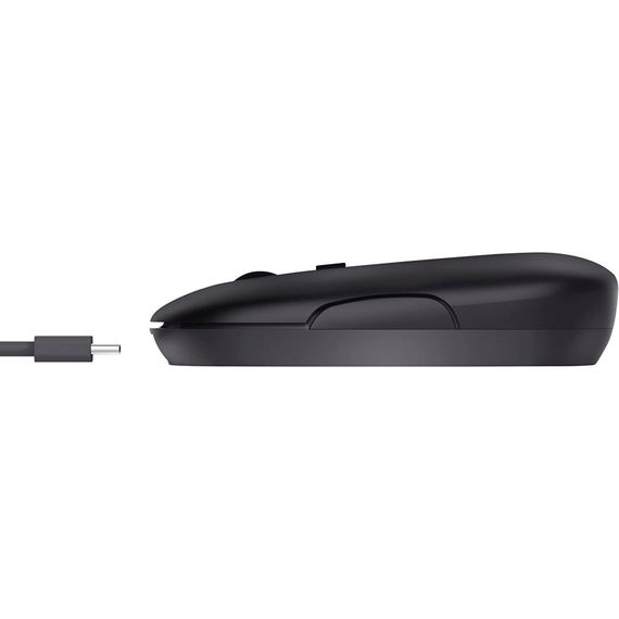 Мишка Trust Puck Wireless/Bluetooth Silent Black (24059) | Зображення 5