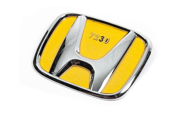 Емблема (хром, самоклейка) 80мм на 65мм для Тюнінг Honda | Зображення 1
