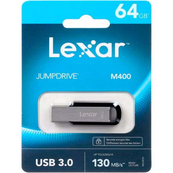 USB флеш накопичувач Lexar 64GB JumpDrive M400 USB 3.0 (LJDM400064G-BNBNG) | Зображення 5