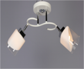 Люстра LK-727S/2 E27 WH+CH