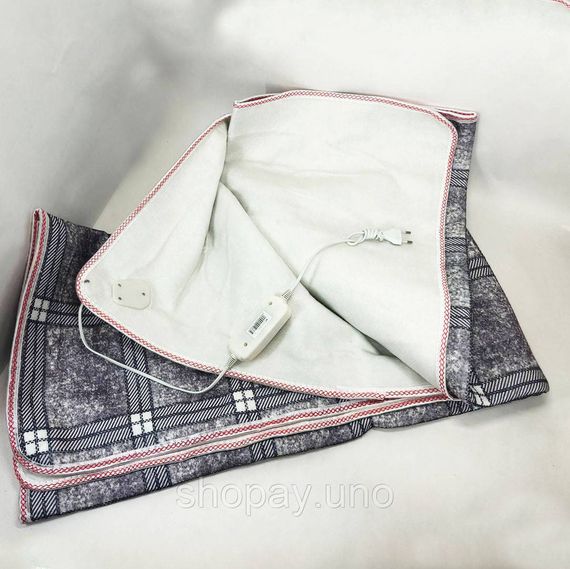 Ковдра електрогрілка Electric Blanket 150х170см, Практична електроковдра, Електропростирадло з сумкою BM-39 | Зображення 1