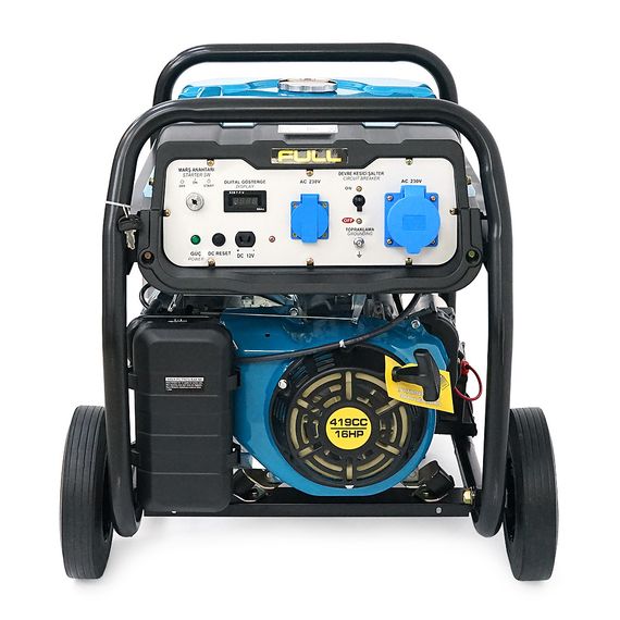 Генератор бензиновый FULL FGL 8000LE, 1-фазный 230V, 50Hz, 8.1kVA/6.5kW | Зображення 2