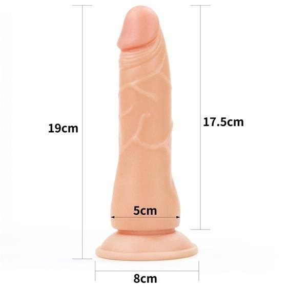 Страпон - Ingen Easy Strap-On Set 7.5" Flesh Sex Aura | Зображення 3