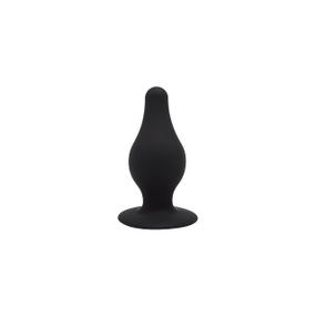 Анальна пробка подвійної густини SILEXD Thermo Reactive чорна, Medium Sex Aura