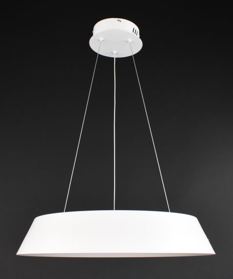 Люстра світлодіодна підвісна LED світильник для квартири на стелю лед з пультом 27575 Білий 25-90х50х50 см. | Зображення 7