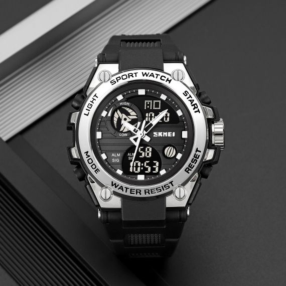 Skmei 2360BKSI Black-Silver | Зображення 5