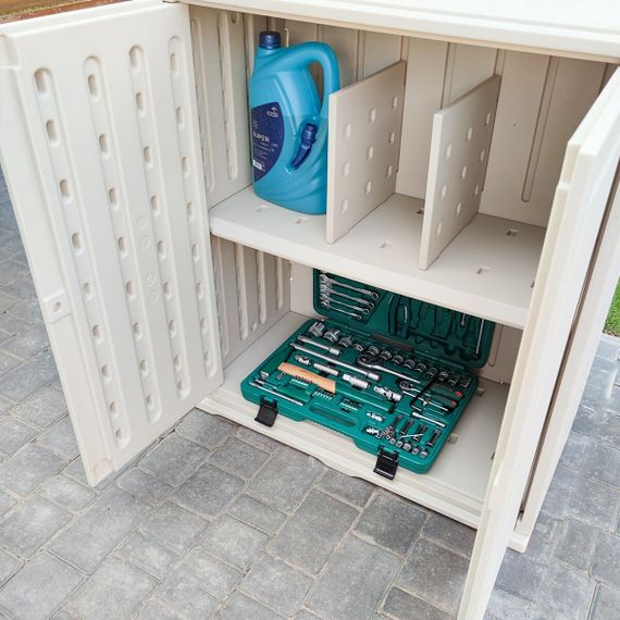 Пластикова тумба з полицею 82*41*93см SW-00001543 | Зображення 3