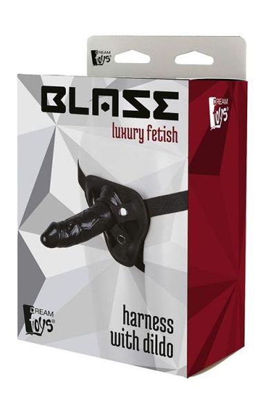 Страпон жіночий BLAZE HARNESS WITH DILDO Sex Aura | Зображення 2
