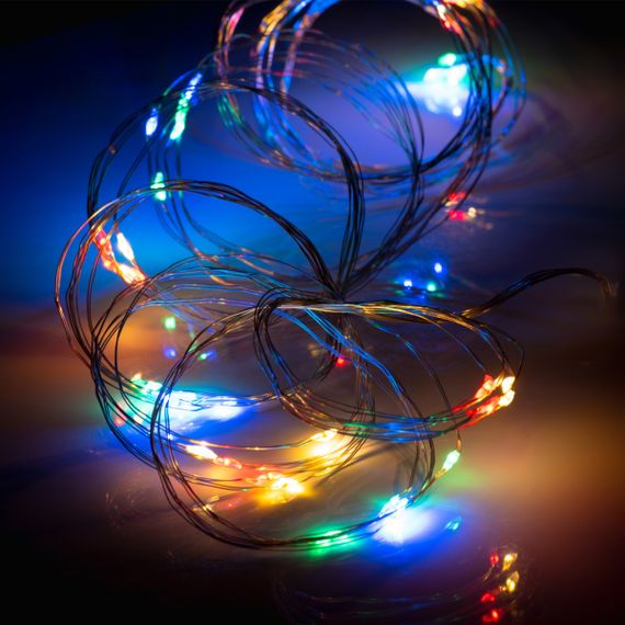 Электрическая гирлянда YES Пучок 975014 1 м 50 LED мультиколор | Зображення 1