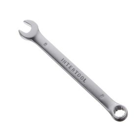 Ключ комбінований 8мм Cr-V INTERTOOL HT-1208