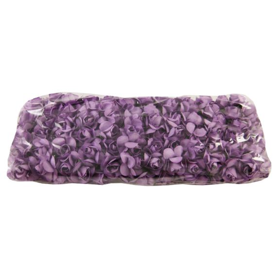 Декоративні троянди для творчості KV-731 пучок 12 штук | Зображення 1