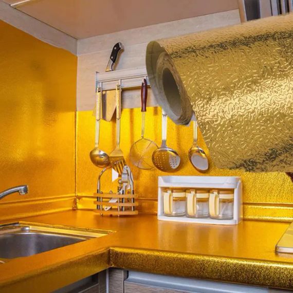 Самоклеюча фольга для кухні 3 метри | Зображення 8