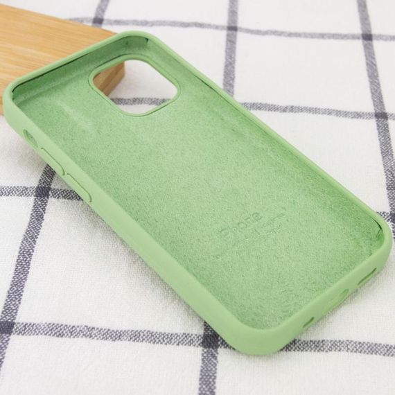 Чохол Silicone Case Full Protective (AA) для Apple iPhone 13 mini (5.4") М'ятний / Mint | Зображення 2
