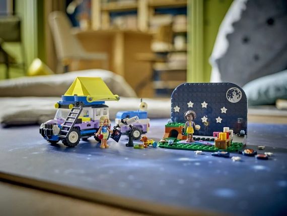 Конструктор LEGO  Friends Кемпінговий автомобіль для спостереження за зірками (42603) | Зображення 1