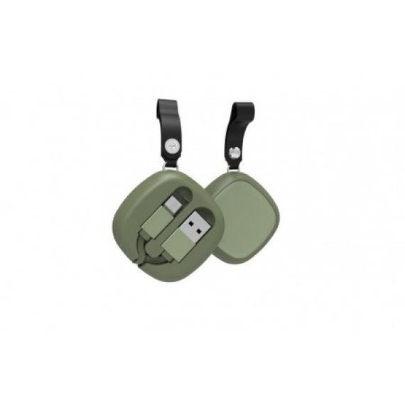 Кабель-брелок HAVIT HV-H640 Flexible Micro USB cable green | Зображення 5