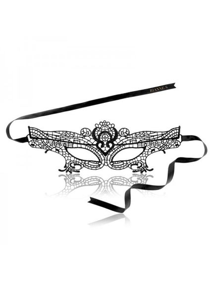 Маска на очі ажурна RianneS SOIREE MASK III FRANCOISE, Черный | Зображення 1
