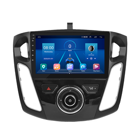 Штатна магнітола Lesko для Ford Focus III 2011-2015 екран 9" 6/128Gb 4G Wi-Fi GPS Top