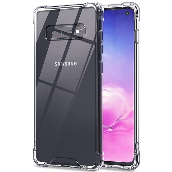 TPU чохол GETMAN Ease logo посилені кути для Samsung Galaxy S10+ | Зображення 1
