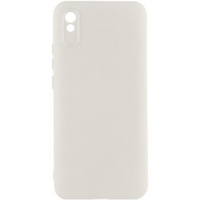 Чохол Silicone Cover Lakshmi Full Camera (AAA) для Xiaomi Redmi 9A Білий / White