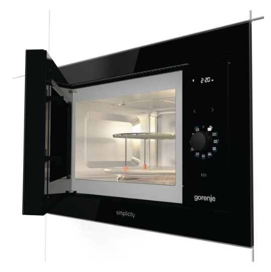 Мікрохвильва піч Gorenje BM235G1SYB (MXY55Z) | Зображення 3