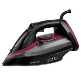 Праска провідна з керамічним покриттям 2400Вт SOKANY SK-11012 Чорний