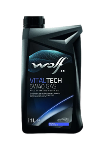 Моторна олива Wolf VITALTECH GAS 5W-40 1л.