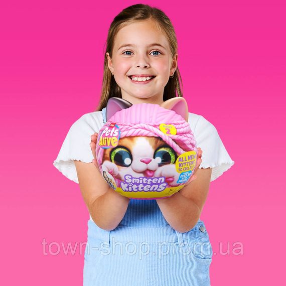 Интерактивный игровой набор-сюрприз Игривые котята Pets & Robo Alive S2 9568, 10 разных звуков | Зображення 1